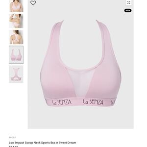 La Senza Light Pink Sports Bra